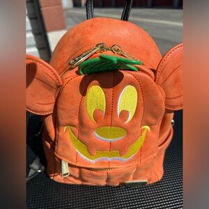 Loungefly Disney Parks Halloween 2019 Mickey Mouse Pumpkin, Exclusive Edition